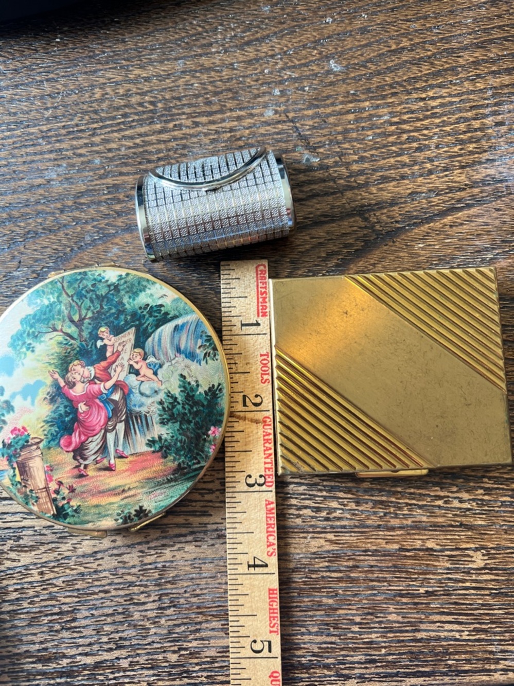 Lot Vintage Stratton Britemode unmarked compacts